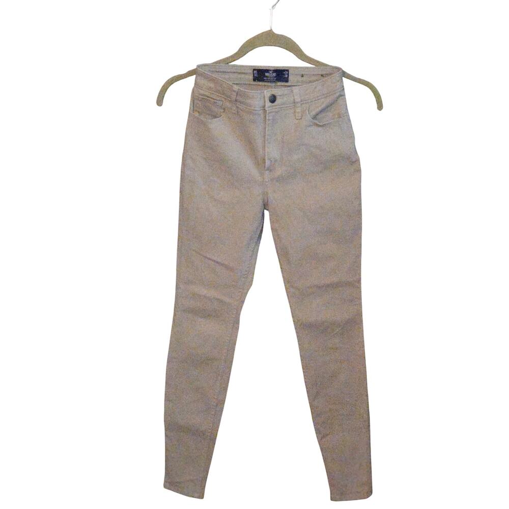 Hollister High-Rise Khaki Super Skinny Pants - Tan - Size 24/28
